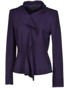 Alberta Ferretti Blazer - Lyst