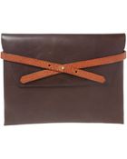 Toast Envelope Clutch - Lyst