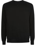 Ralph Lauren Black Label Pima Cotton Long Sleeve Top - Lyst