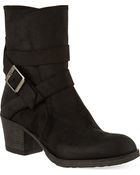 Carvela Kurt Geiger Silk Suede Ankle Boots - Lyst