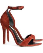 H&M Suede Sandals - Lyst