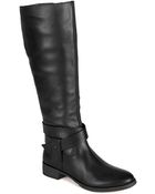 Nine West Vecelia Classic Leather Riding Boots - Lyst