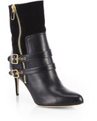 Paul Andrew Clio Leather & Suede Mid-Calf Boots - Lyst