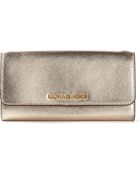MICHAEL Michael Kors Metallic Classic Clutch - Lyst