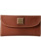 Dooney & Bourke Saffiano Continental Clutch - Lyst