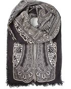 Etro Paisley Print Scarf - Lyst
