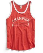 Todd Snyder X Champion Faded Red Champion Tank Top - Lyst