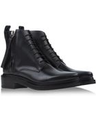 Acne Studios Ankle Boots - Lyst