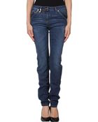 Roberto Cavalli Denim Trousers - Lyst