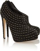 Brian Atwood Cohen Suede Ankle Boots - Lyst