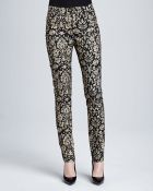 Lafayette 148 New York Curvy Slim Printed Jeans - Lyst