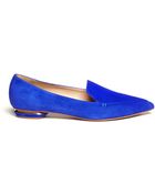Nicholas Kirkwood Suede Point Toe Slipons - Lyst
