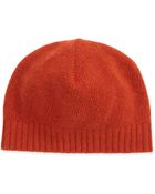 Portolano Cashmere Basic Knit Beanie Hat - Lyst