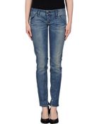Roy Rogers Denim Pants - Lyst