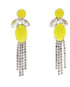 Noir Jewelry Calathea Drop Earrings - Lyst