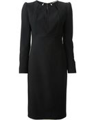 Alexander McQueen Cut-Out Detail Dress - Lyst