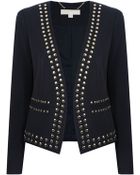 MICHAEL Michael Kors Studded Jacket - Lyst
