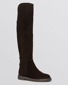 Vince Flat Over The Knee Boots - Coleton Crepe - Lyst