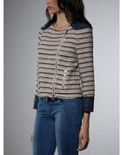 Patrizia Pepe Cotton Short Jacket - Lyst