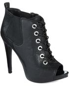 Nine West Elekra Booties - Lyst