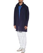 Jil Sander Cotton Coat - Lyst