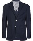 Hardy Amies Brinsley Fit Unstructured Jacket - Lyst