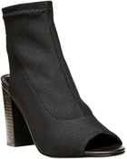 Steven By Steve Madden Sybiil Peep-Toe Booties - Lyst