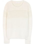 Chloé Mohair And Angora-Blend Sweater - Lyst