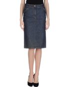 Dolce & Gabbana Denim Skirt - Lyst