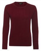 Jaeger Cashmere Cable Knit Sweater - Lyst
