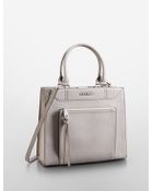 Calvin Klein Saffiano Leather Small Tote Bag - Lyst