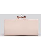 Ted Baker Wallet - Patent Crystal Popper Continental - Lyst
