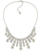 Carolee Deco Nights Crystal Fringe Necklace - Lyst