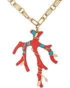 Aurelie Bidermann Capri Long Necklace - Lyst