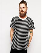 American Apparel Stripe T-Shirt - Lyst