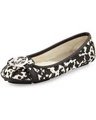 MICHAEL Michael Kors Fulton Calf-hair Moccasin - Lyst
