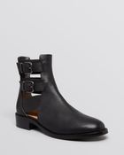 Via Spiga Booties - Birna Cutout - Lyst