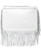 Pierre Hardy Fringe Leather Clutch - Lyst