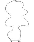 Jennifer Zeuner Horizontal Arrow Necklace - Lyst