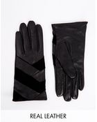 Selected Leather Glove - Lyst