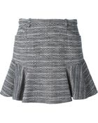 Barbara Bui Tweed Skirt - Lyst