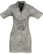 Versace Jeans Couture Short Dress - Lyst