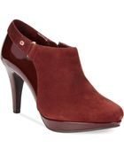 Bandolino Cassion Booties - Lyst