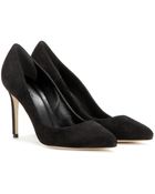 Gucci Suede Pumps - Lyst