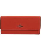Coach Soft Zebra Wallet - Lyst
