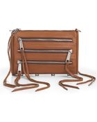 Rebecca Minkoff Mini 5-Zip Crossbody - Lyst