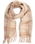 Mulberry Jacquard Logo Scarf - Lyst
