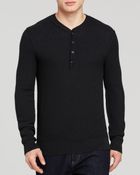 Michael Kors Thermal Henley - Lyst