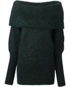Acne Studios Daze Mohair Cowl Neck Sweater - Lyst