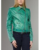 Patrizia Pepe Leather Jacket - Lyst